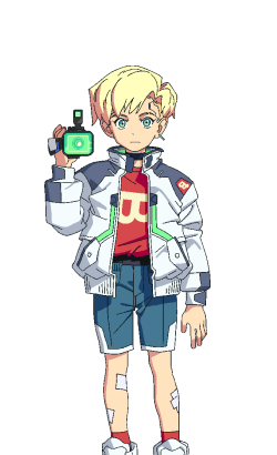 Roman Carax, the young cinephile with his camera in Cyberpunk Edgerunners 2